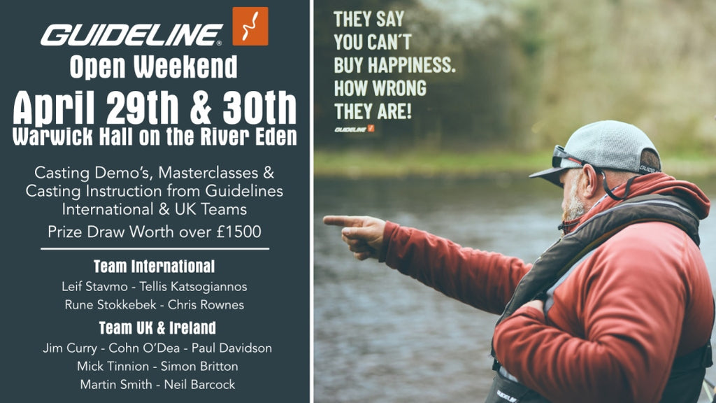 Guideline Fly Fishing Show to be held at Warwick Hall