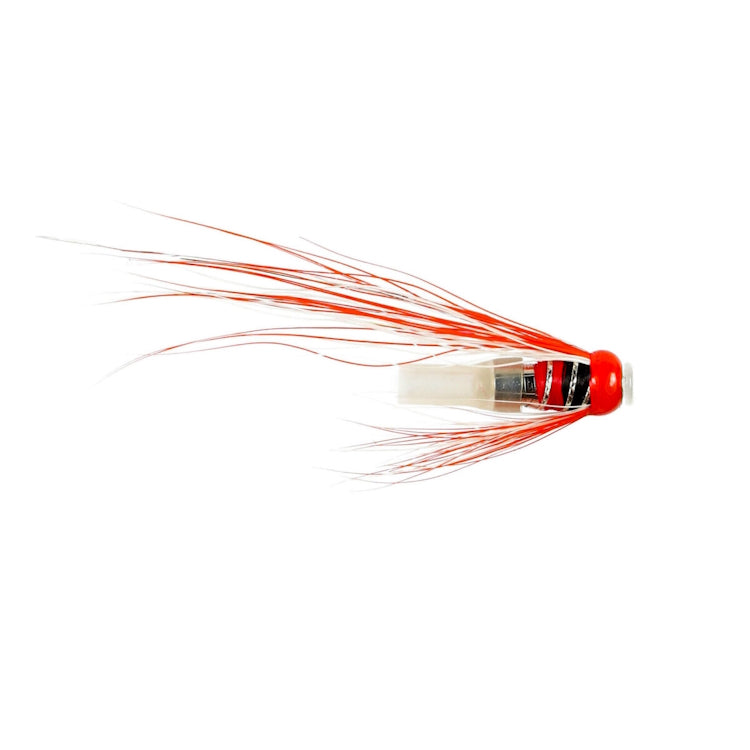 White Alleys Crimp Tube Fly