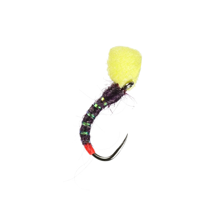 Foam Buzzer Claret Fly