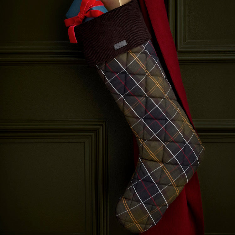 Barbour Christmas Stocking - Classic Tartan