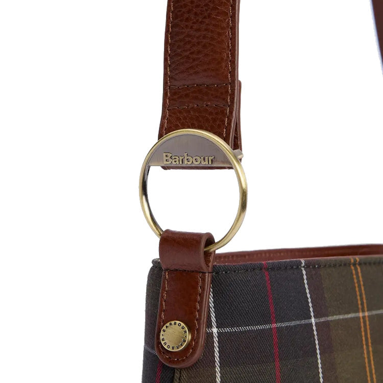 Barbour Ladies Cedar Tartan Bucket Bag