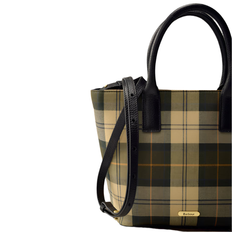 Barbour Ladies Birch Tartan Tote Bag - Ancient Tartan