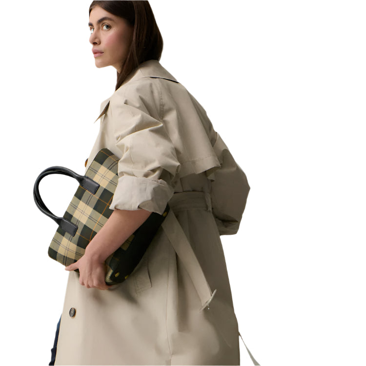 Barbour Ladies Birch Tartan Tote Bag - Ancient Tartan