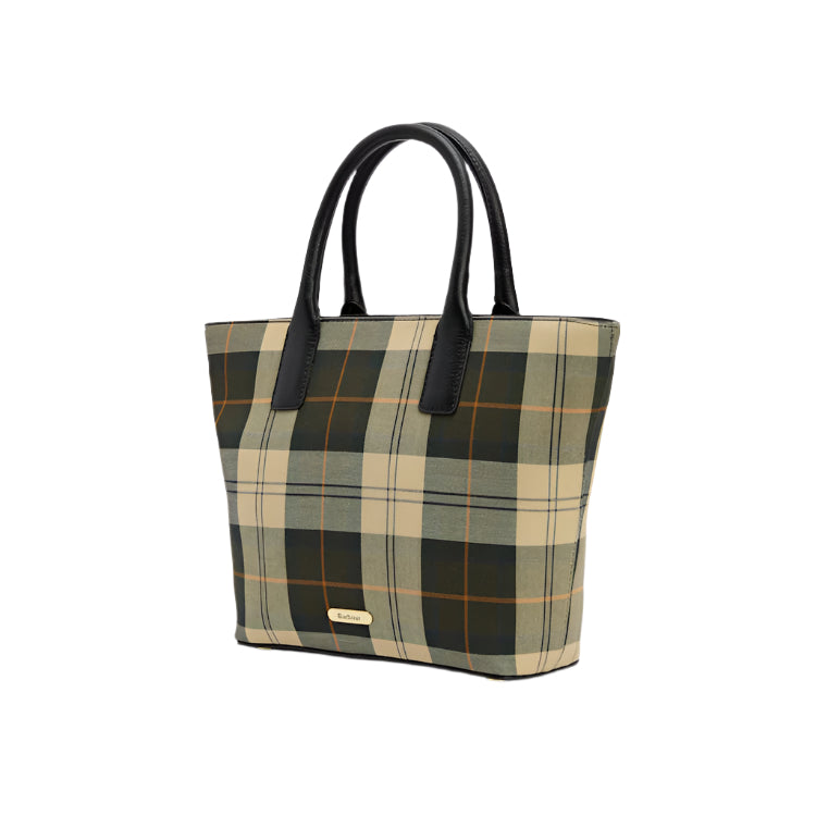 Barbour Ladies Birch Tartan Tote Bag - Ancient Tartan