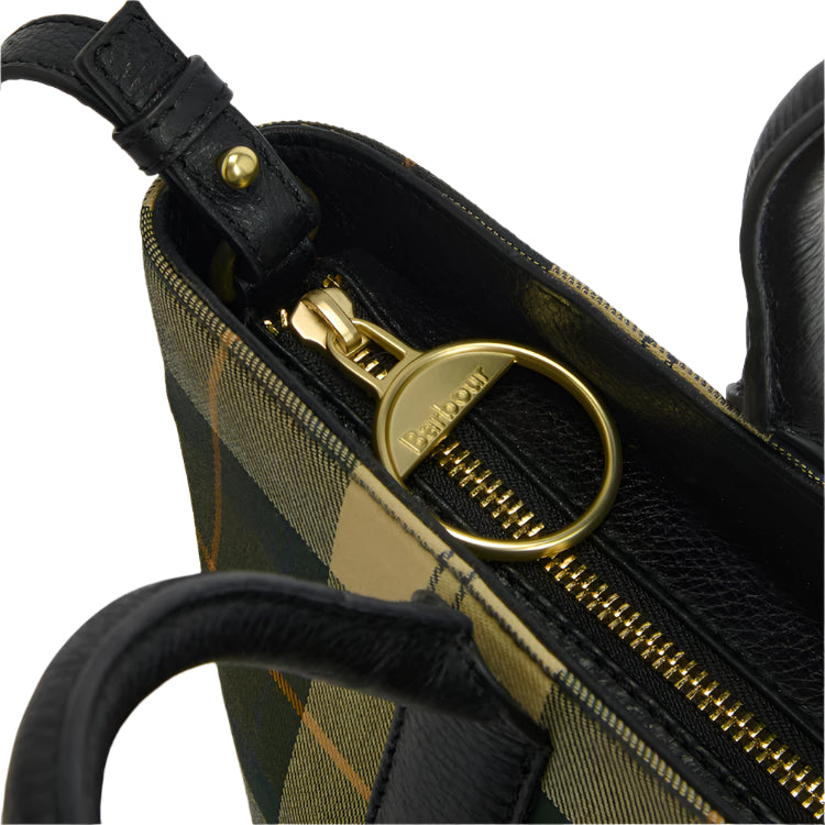 Barbour Ladies Birch Tartan Tote Bag - Ancient Tartan