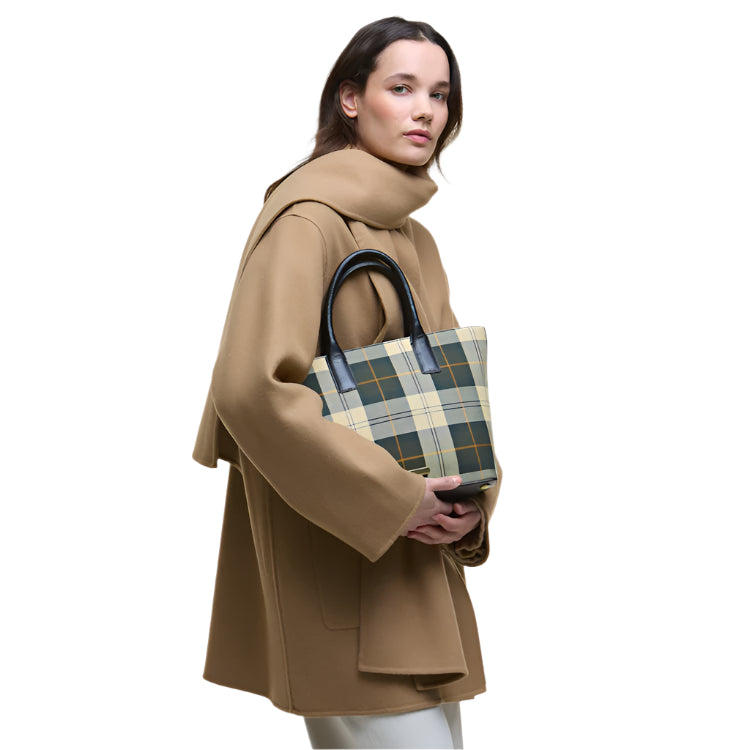 Barbour Ladies Birch Tartan Tote Bag - Ancient Tartan