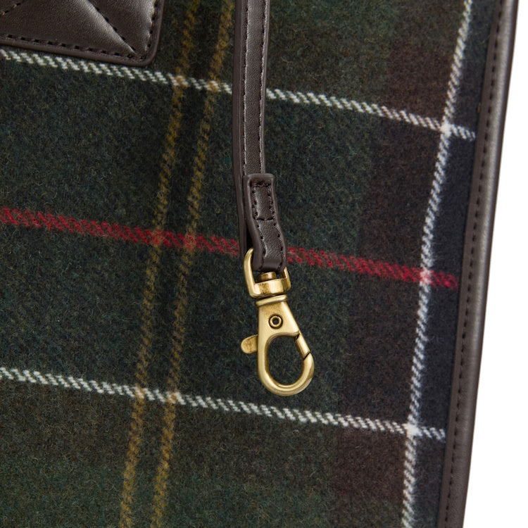 Barbour Ladies Turnberry Tartan Tote Bag - Classic Tartan