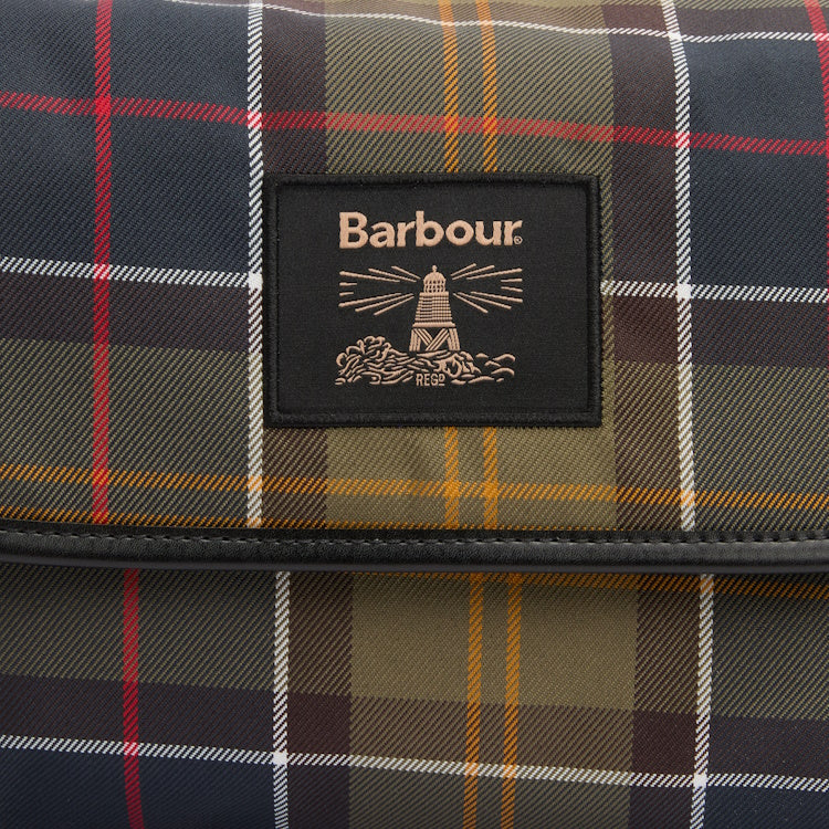 Barbour Tartan Hanging Washbag - Classic/Beacon