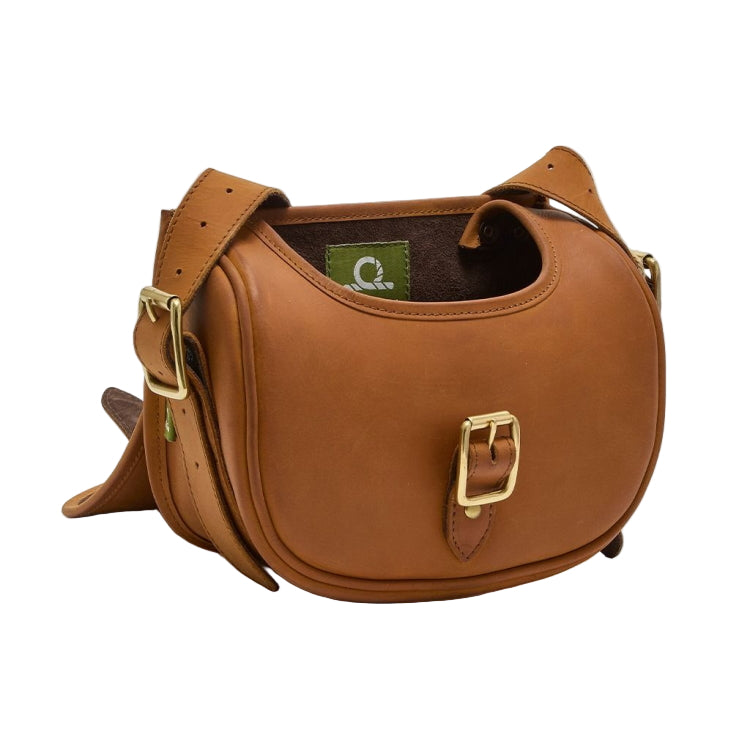 Chatham Antique Leather Cartridge Bag - Tan