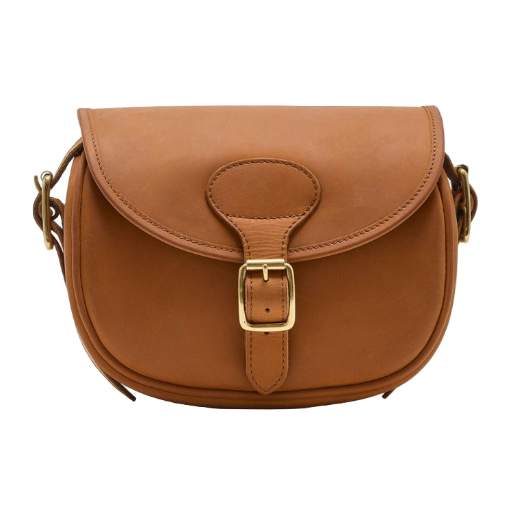 Chatham Antique Leather Cartridge Bag - Tan