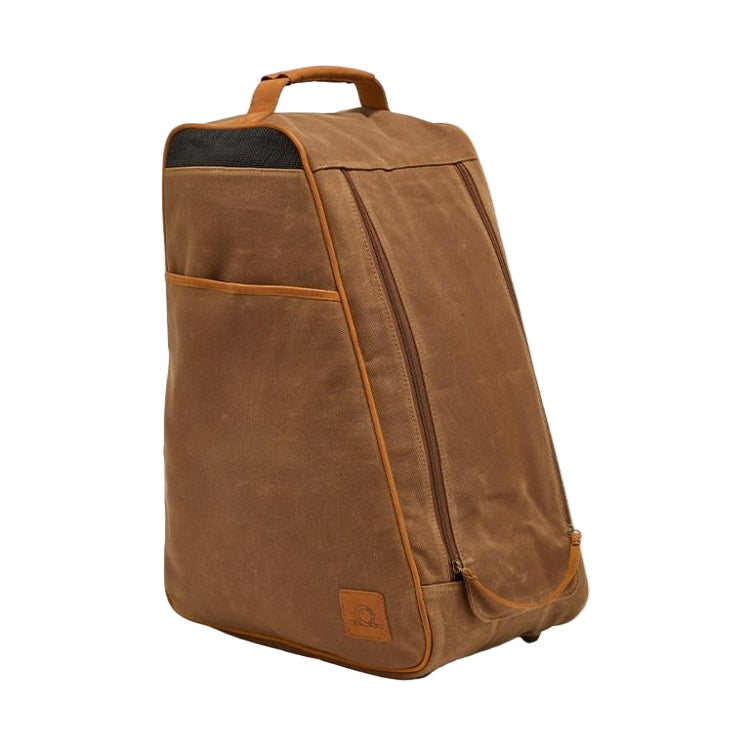 Chatham Waxed Canvas Boot Bag - Field Tan/Tan