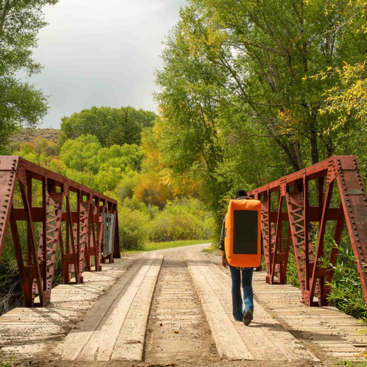 Fishpond Thunderhead Large Roll-Top Duffel - Eco Cutthroat Orange