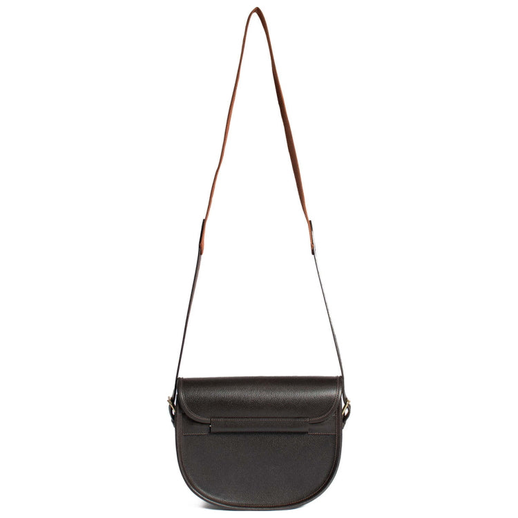 GMK Wickham Leather Loaders Bag - Dark Brown