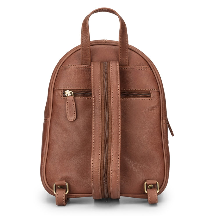 Hoggs of Fife Monarch Leather Backpack - Hazelnut