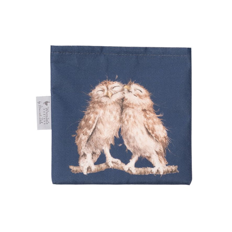 Wrendale Designs Foldable Shopping Bag - Bird of a Feather Owl