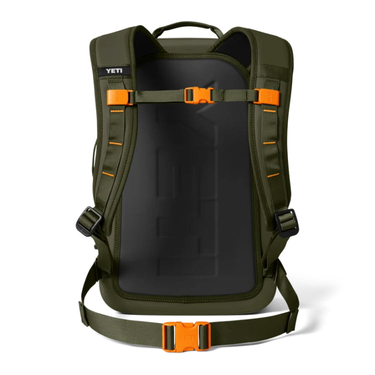 Yeti Panga Waterproof Duffel Bag - Olive/King Crab Orange - 28L