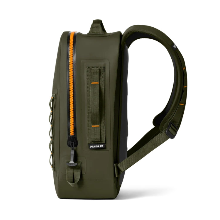 Yeti Panga Waterproof Duffel Bag - Olive/King Crab Orange - 28L