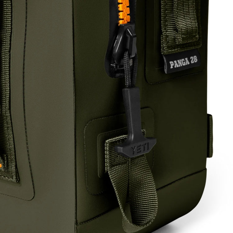 Yeti Panga Waterproof Duffel Bag - Olive/King Crab Orange - 28L