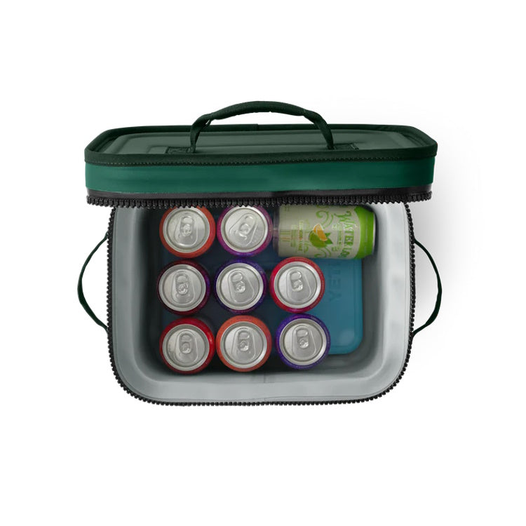 Yeti Hopper Flip 12 Soft Cooler Bag - Black Forest Green