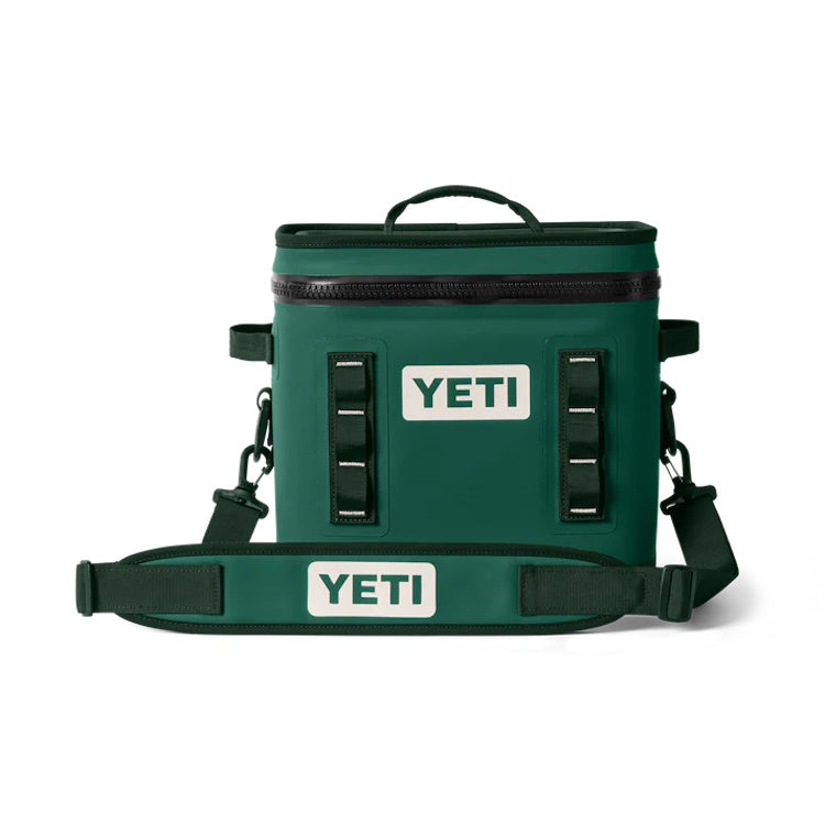 Yeti Hopper Flip 12 Soft Cooler Bag - Black Forest Green