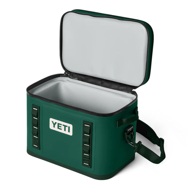 Yeti Hopper Flip 18 Soft Cooler Bag - Black Forest Green