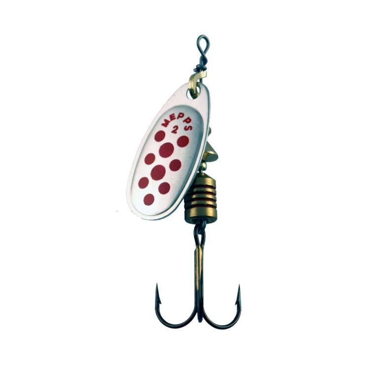 Mepps Comet Decoree - Silver/Red