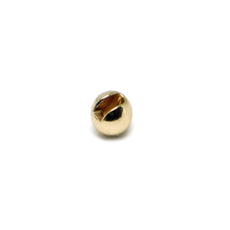 Fulling Mill Slotted Tungsten Beads - Gold
