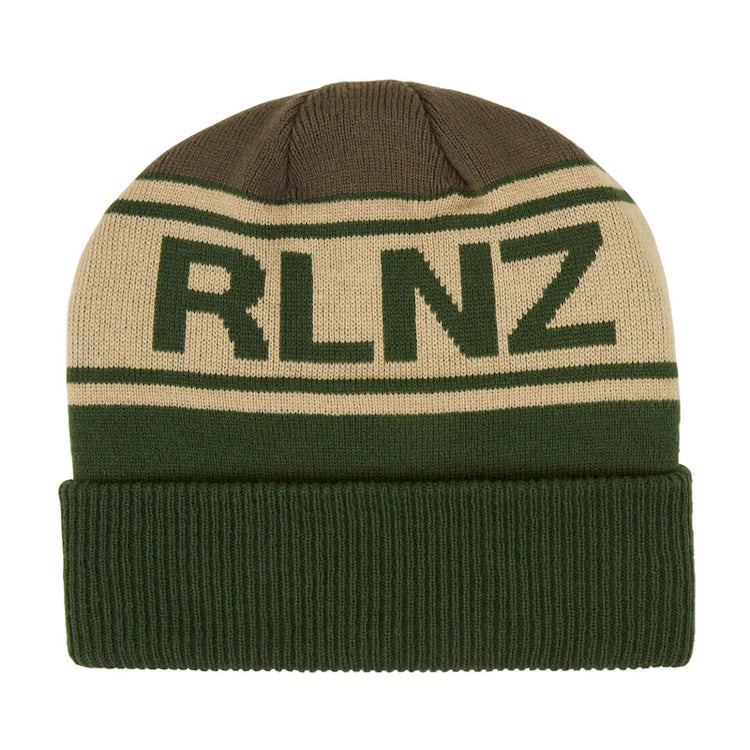 Ridgeline RLNZ Knitted Beanie Hat - Olive Multi