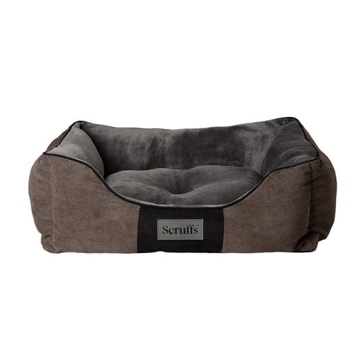 Scruffs Chester Box Dog Bed - Graphite