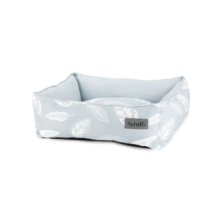 Scruffs Botanical Box Dog Bed - Grey