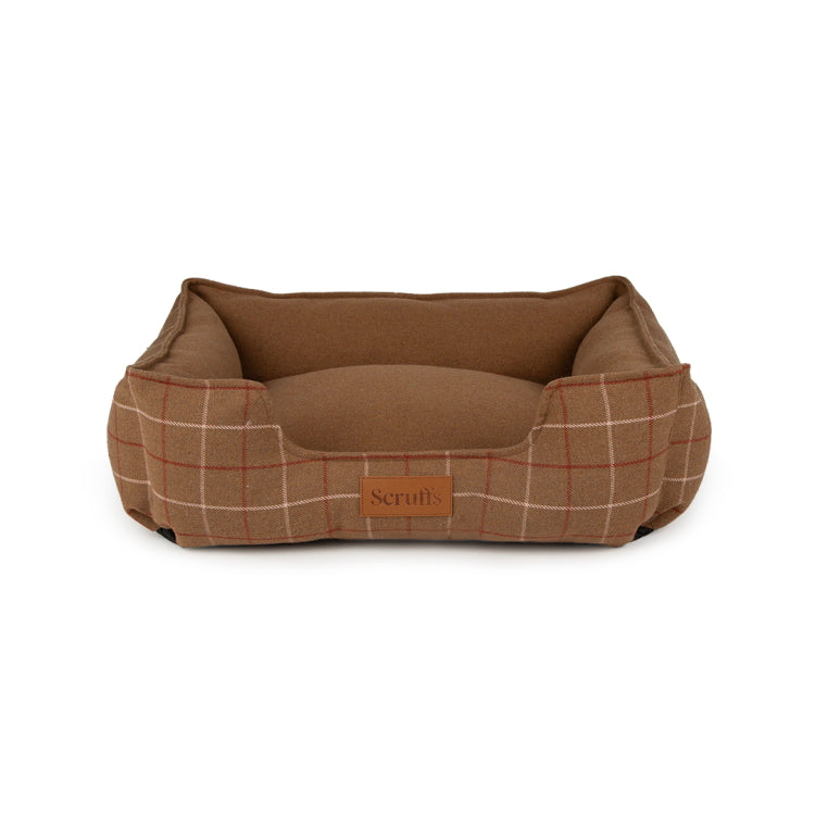 Scruffs Shetland Dog Box Bed - Brown