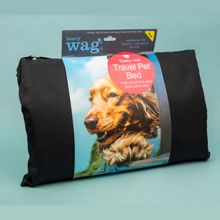 Henry Wag Easy-Roll Travel Pet Bed