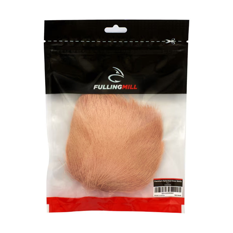 Fulling Mill Premium Selected Deer Belly - Tan