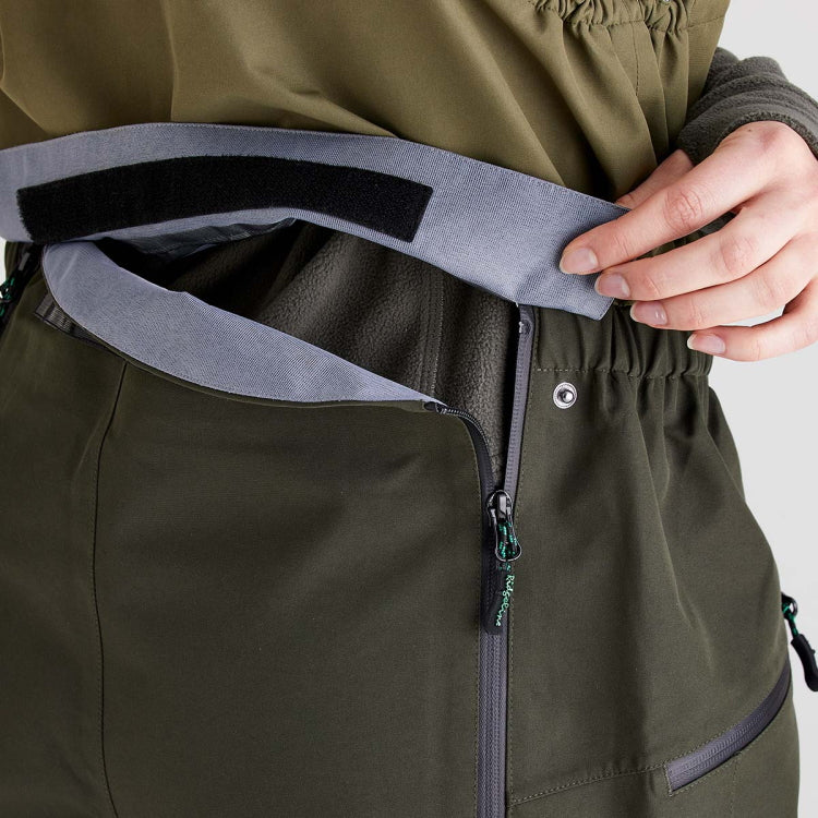 Ridgeline Ladies Agri Pro 3L Bib and Brace - Deep Forest