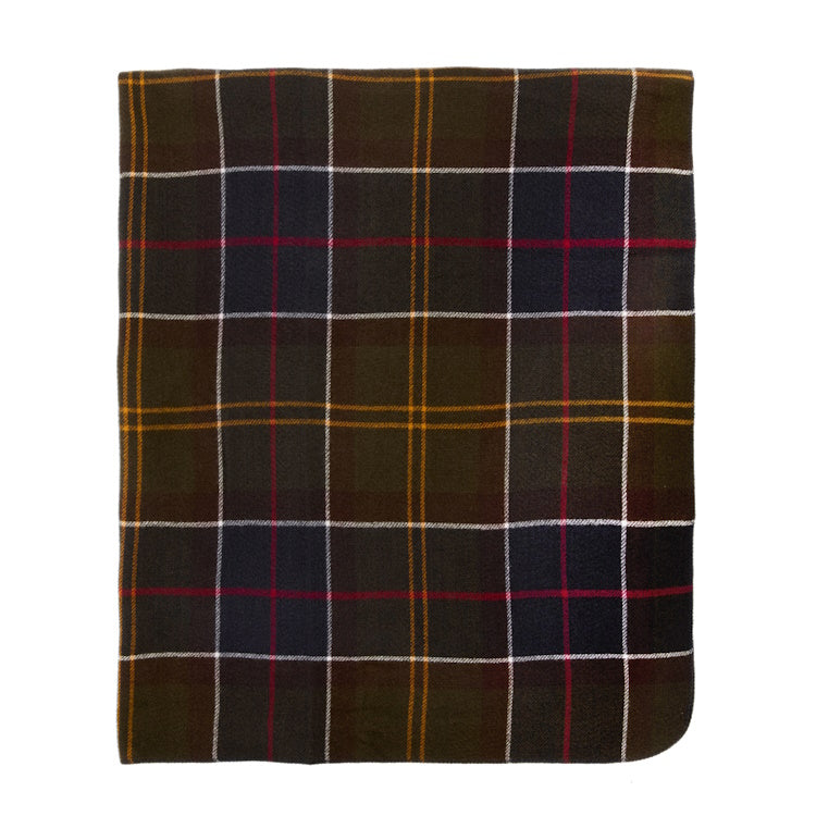 Barbour Dog Tartan Blanket - Classic Tartan