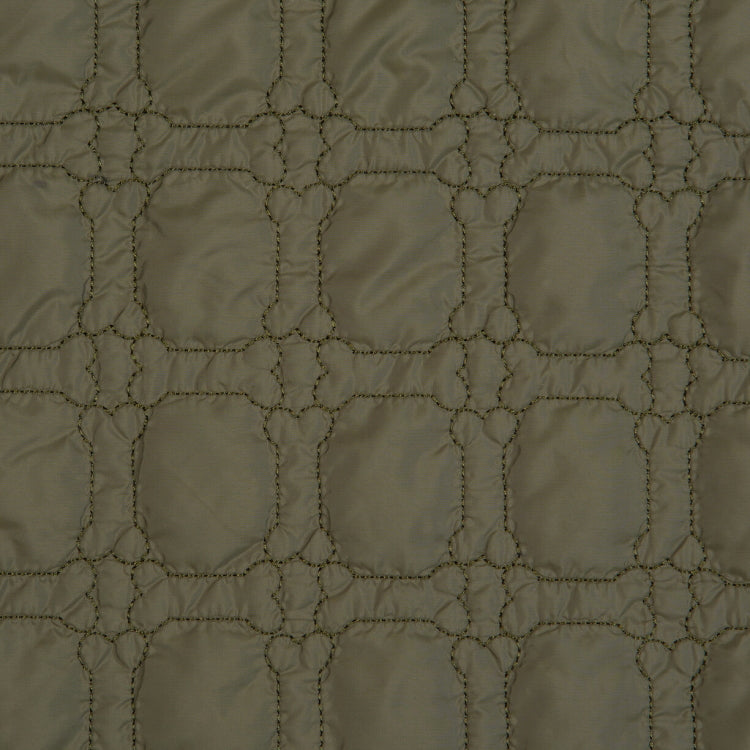 Barbour Dog Bone Quilted Dog Blanket - Dark Olive