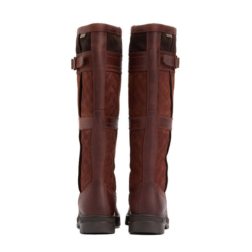 Barbour Ladies Beaconsfield Tall Boot - Mahogony/Choc Nubuck