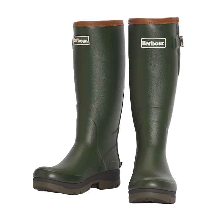 Barbour Ladies Tempest Boots, Barbour Boots Olive John Norris