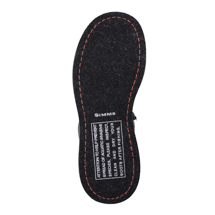 Simms Freestone Felt Sole Wading Boots - Gunmetal