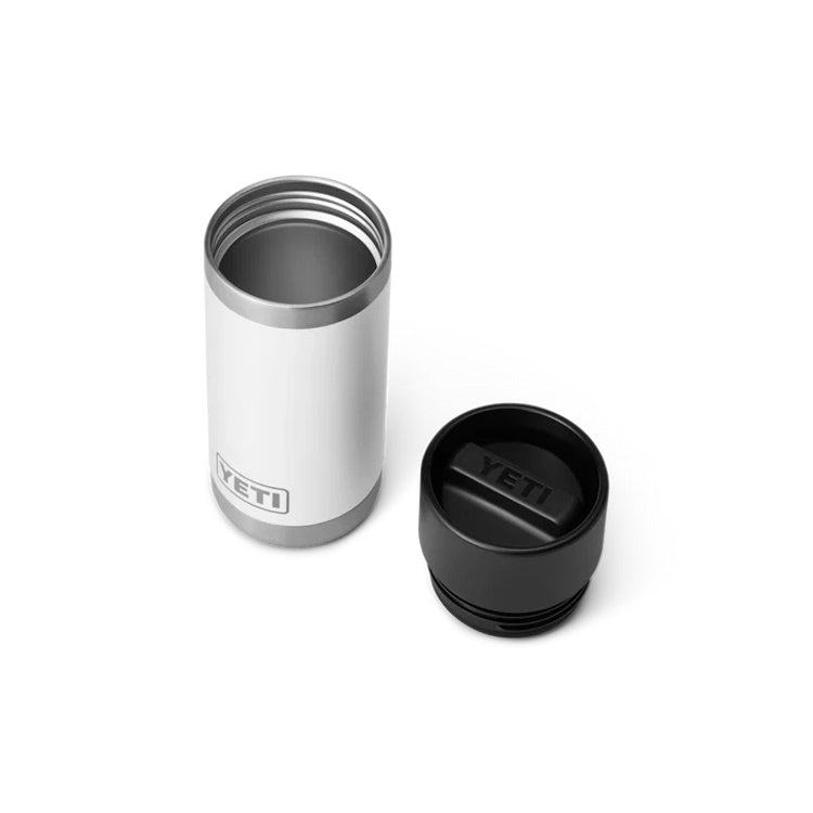 Yeti Rambler 12oz Insulated Bottle with HotShot Cap - White