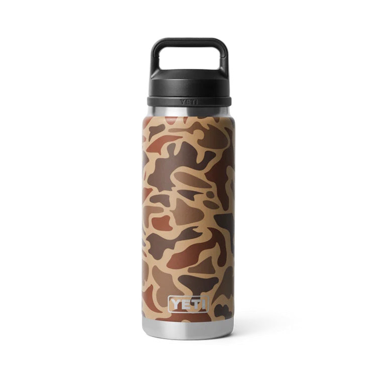 Yeti Rambler 26oz Insulated Bottle with Chug Cap - Wetlands Camo