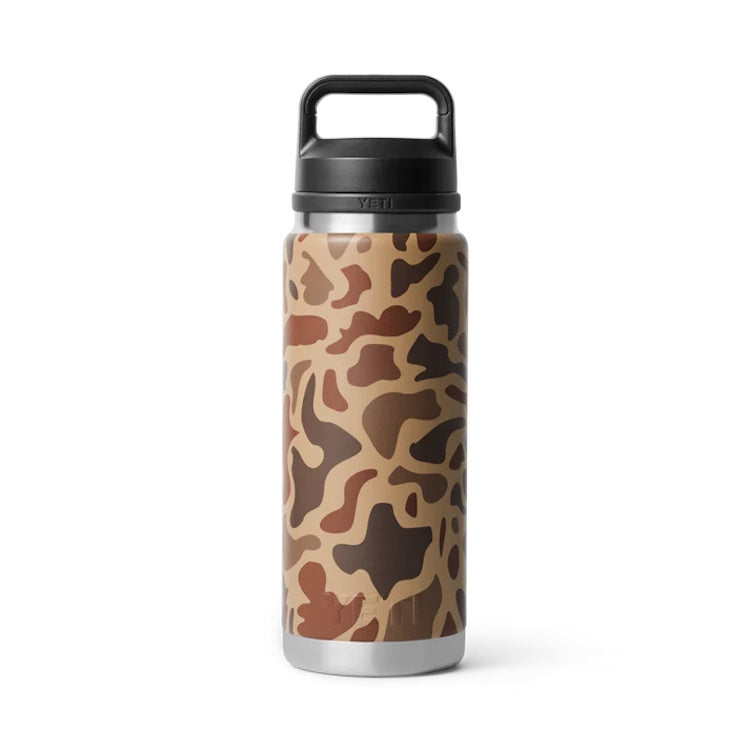 Yeti Rambler 26oz Insulated Bottle with Chug Cap - Wetlands Camo