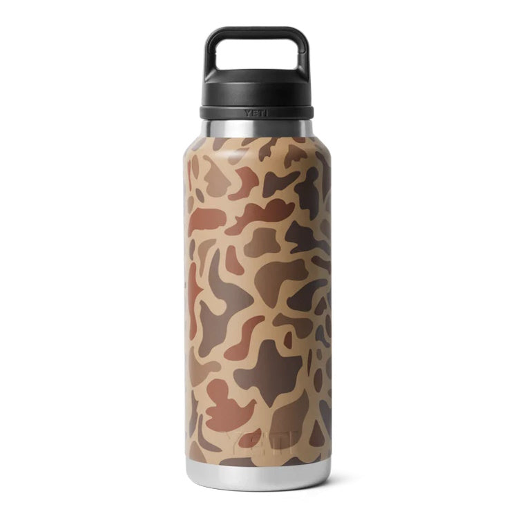 Yeti Rambler 46oz Insulated Bottle with Chug Cap - Wetlands Camo