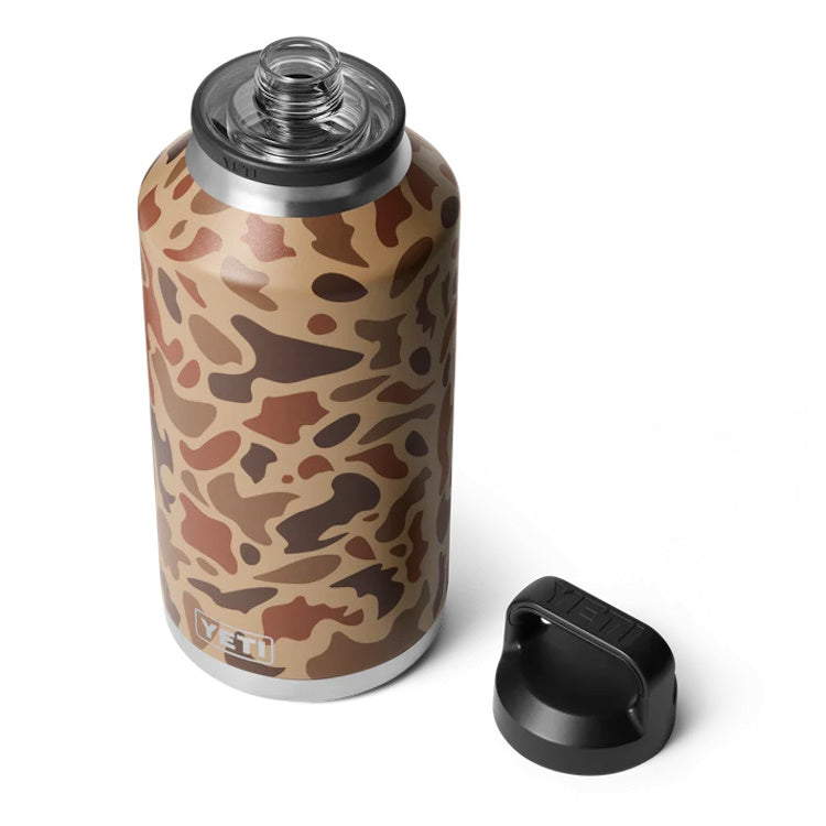 Yeti Rambler 64oz Insulated Bottle with Chug Cap - Wetlands Camo