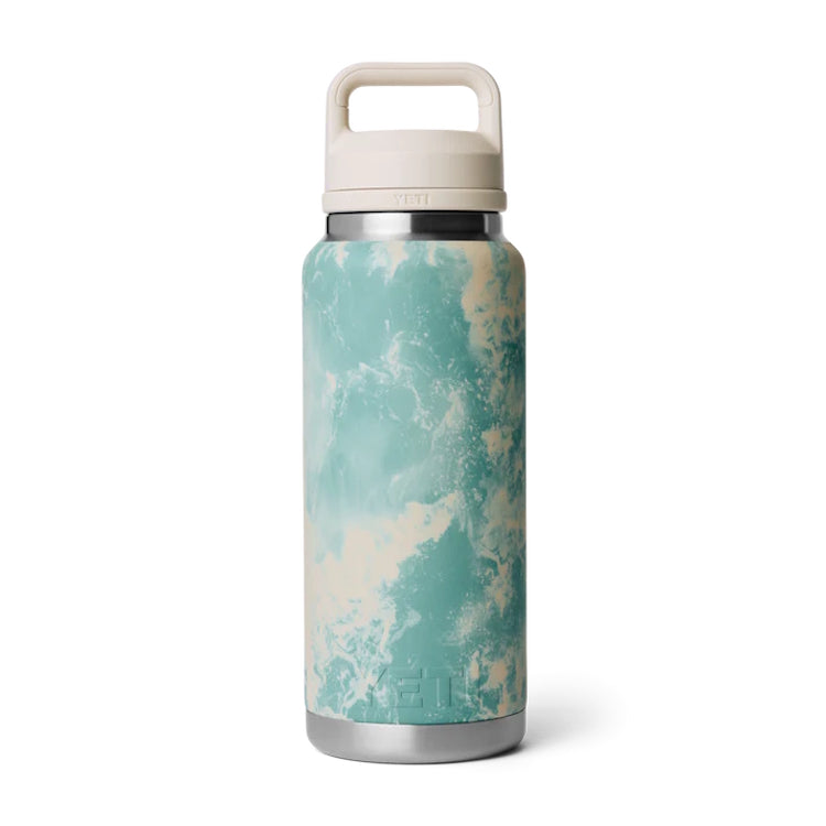 Yeti Rambler 36oz Insulated Bottle with Chug Cap - Sea View