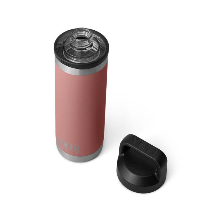 Yeti Rambler 18oz Insulated Bottle With Chug Cap - Sandstone Pink