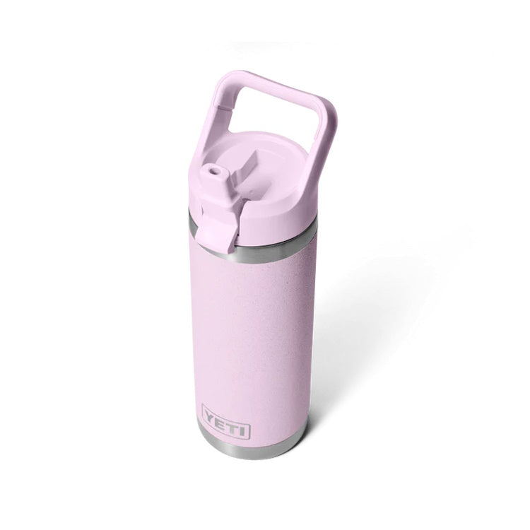 Yeti Rambler 18oz Insulated Bottle with Colour Matched Straw Cap - Cherry Blossom