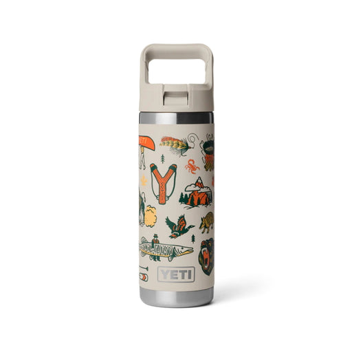 Yeti Rambler 18oz Insulated Bottle with Colour Matched Straw Cap - Cape Summer Camp