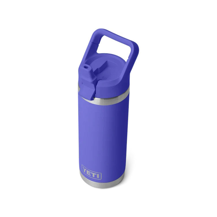 Yeti Rambler 18oz Insulated Bottle with Colour Matched Straw Cap - Ultra Marine Violet