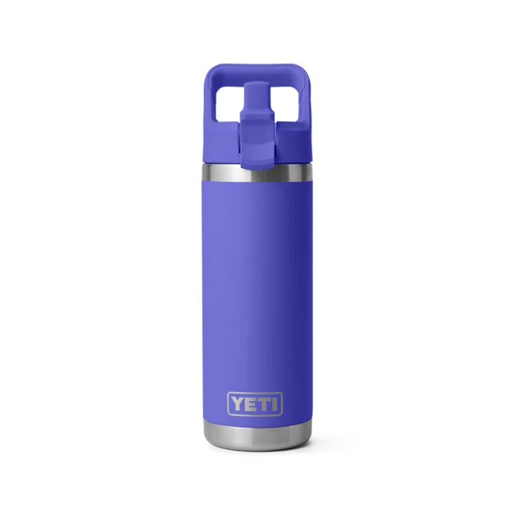 Yeti Rambler 18oz Insulated Bottle with Colour Matched Straw Cap - Ultra Marine Violet